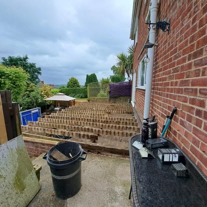 Decking project by Woodland Views