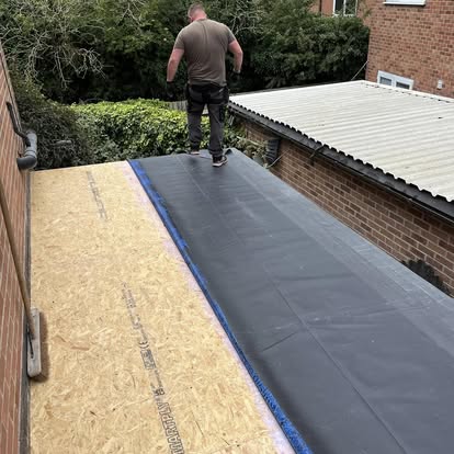 EPDM roofing by Woodland Views