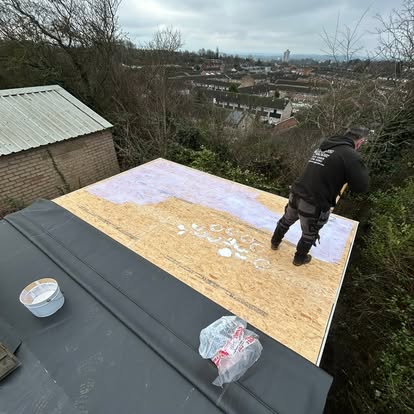 EPDM roofing by Woodland Views