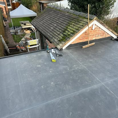EPDM roofing by Woodland Views